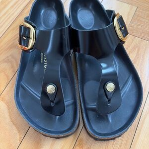 Black pattern, Birkenstocks